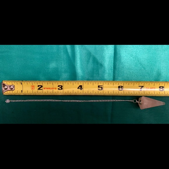 💎 Rose quartz crystal pendulum 💎 - Picture 3 of 3